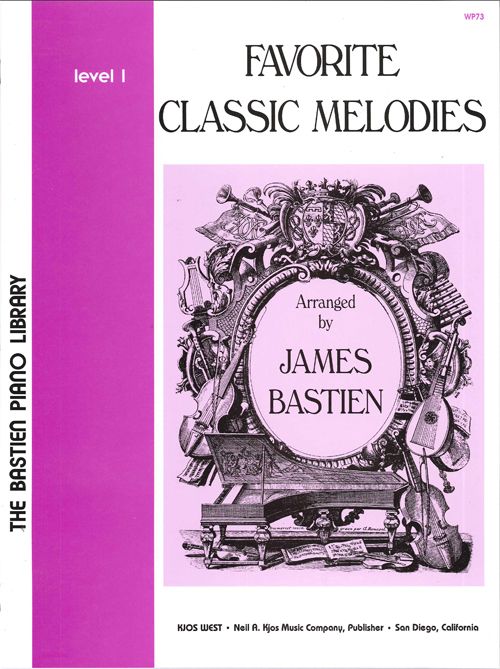 Mélodies classiques préférées niveau 1
