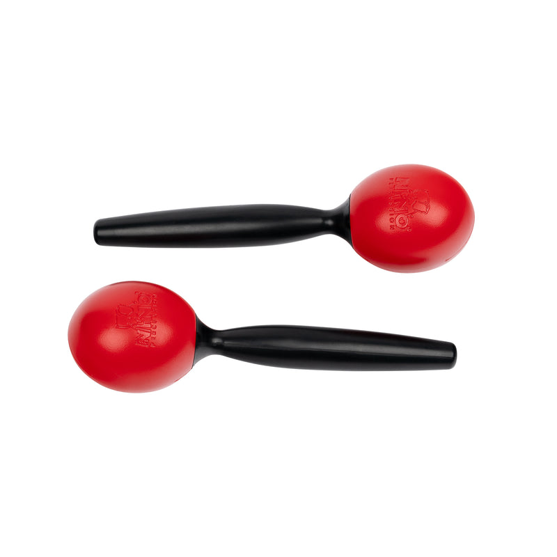 Load image into gallery viewer, MARACAS EN ABS MOULÉ, PAIRE, ROUGE
