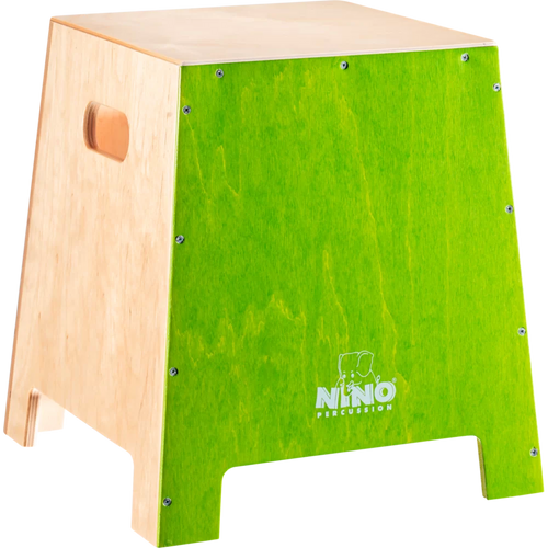 CAJON EMPILABLE À PERCUSSION NINO®, PETIT, VERT - NINO990GR