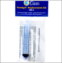 Kit de cristaux de remplacement Humigel pour humidificateurs Oasis