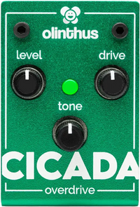 La plus petite pédale au monde "Cicada" overdrive