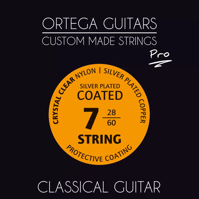 Ensemble de cordes pour guitare classique 7 cordes