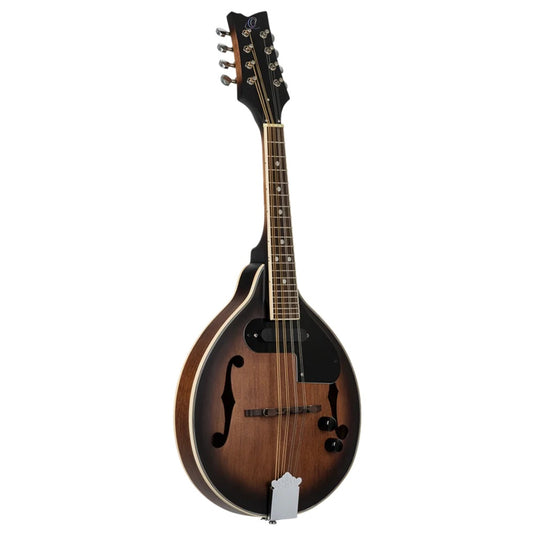 Mandoline Ortega de la série Americana – Table en épicéa, dos et éclisses en érable, finition satinée Whiskey Burst