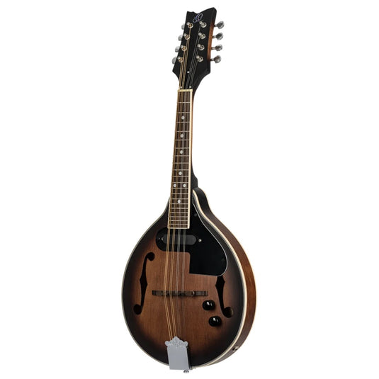 Mandoline Ortega de la série Americana – Table en épicéa, dos et éclisses en érable, finition satinée Whiskey Burst