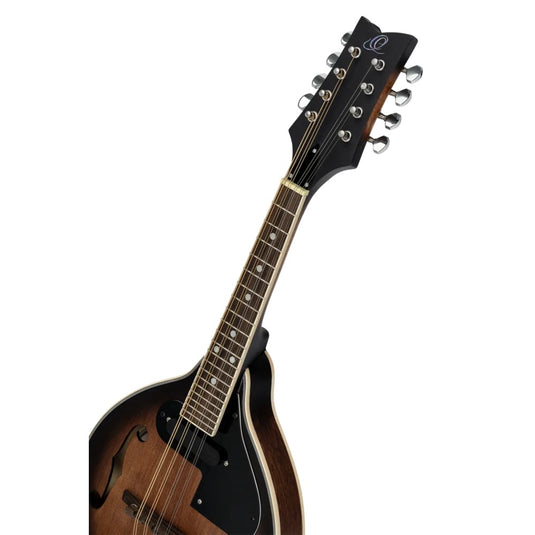 Mandoline Ortega de la série Americana – Table en épicéa, dos et éclisses en érable, finition satinée Whiskey Burst