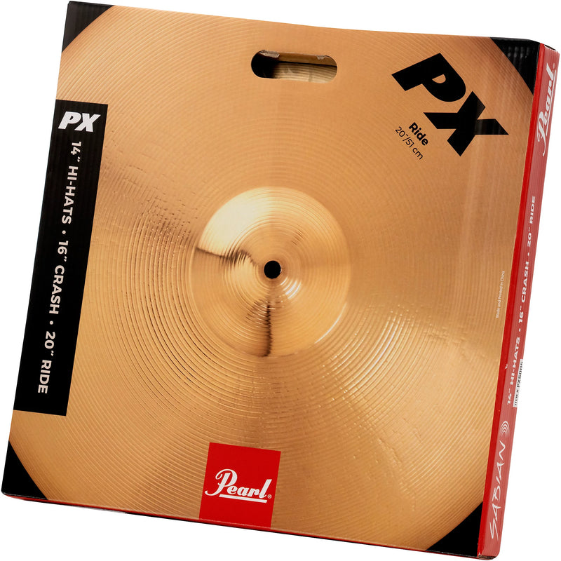 Chargez l'image dans la visionneuse de la galerie, Ensemble de cymbales PX par Sabian (14’’Hi-Hats, 16’’Crash,20’’Ride)
