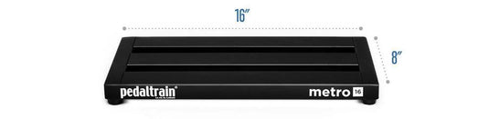 Pedalboard "Metro 16" avec étui souple