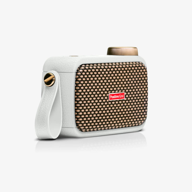 Load image into gallery viewer, Ampli guitare intelligent ultra portable et enceinte Bluetooth, couleur Perle
