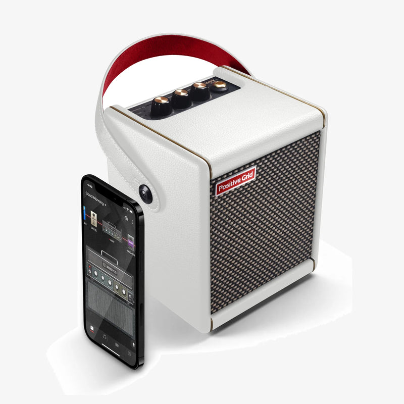 Load image into gallery viewer, Amplificateur de guitare 10 W avec haut-parleurs (couleur perle)
