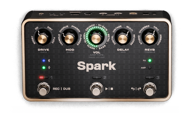 Chargez l'image dans la visionneuse de la galerie, Amplificateur intelligent portable et pédale d'effets avec looper intégré Spark Pedal
