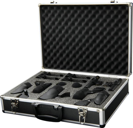 Ensemble de microphones pour batterie 7 morceaux