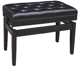 Banc de piano avec compartiment