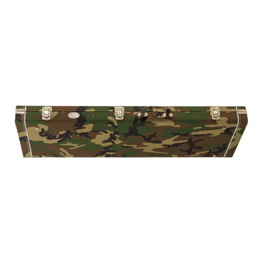 Étui rigide pour guitare électrique, camouflage