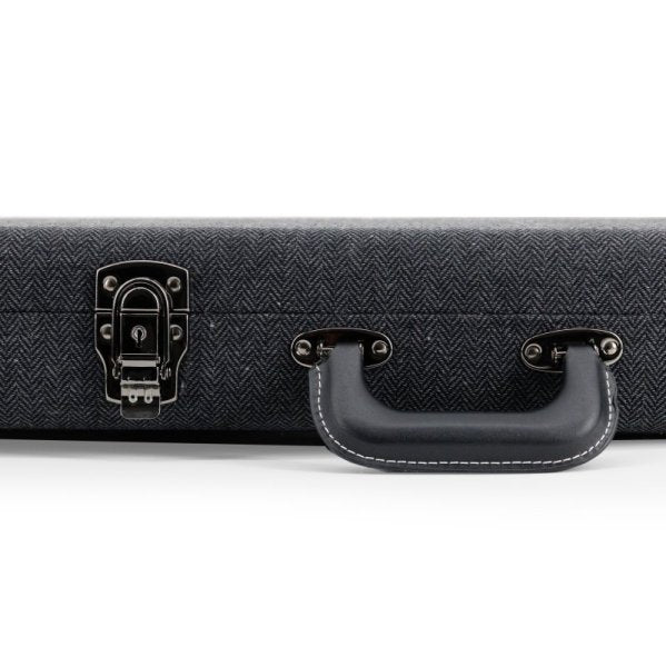 Chargez l'image dans la visionneuse de la galerie, Étui pour guitare électrique, cuir noir
