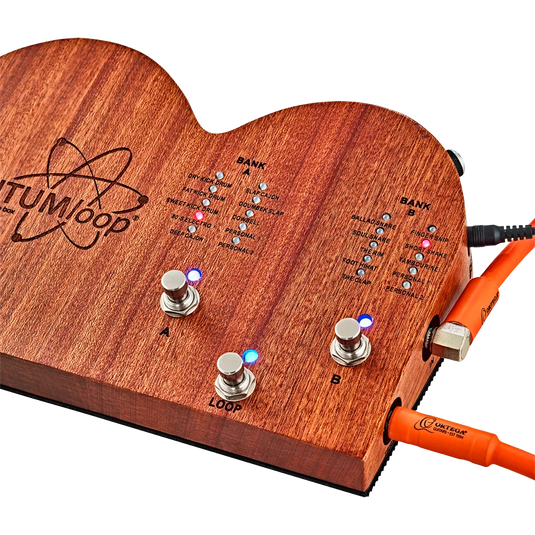 SÉRIE D'EFFETS STOMP BOX STOMP BOX AVEC LOOPER NATUREL