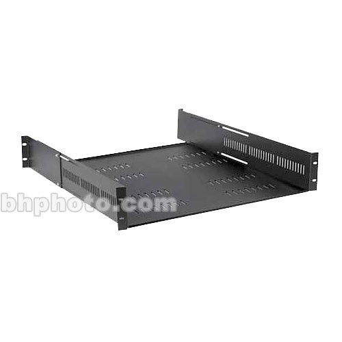 Tablette télescopique de 2U, 16po de profondeur, supporte 550 lb