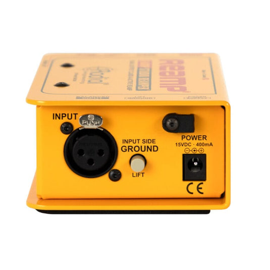 Dispositif de réamplification actif de classe A, double sortie. Alimentation incluse.