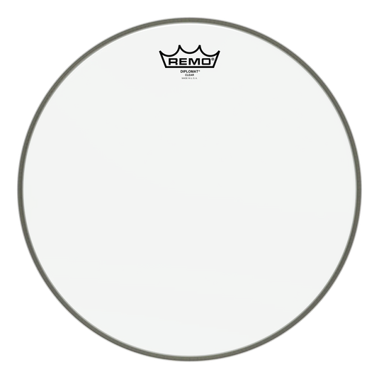 Peau de batterie 14” clear diplomat