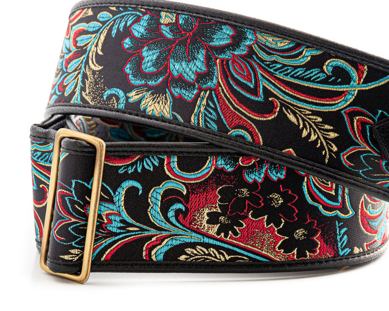 Load image into gallery viewer, Courroie Vegan ajustable BEPPU II TURQUOISE
