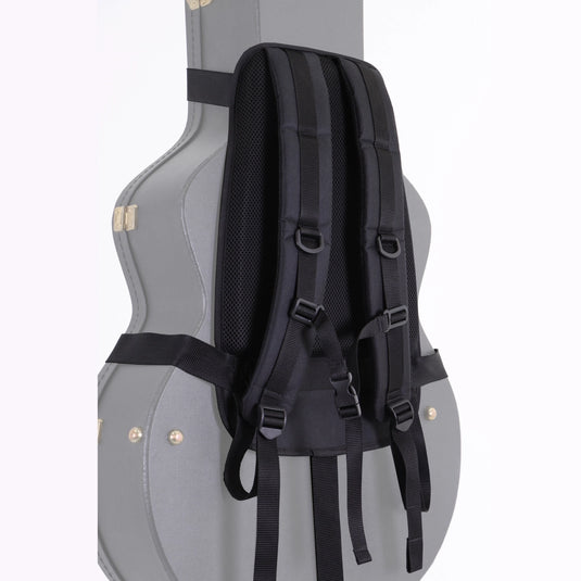 Harnais-sac à dos pour étui de guitare rigide