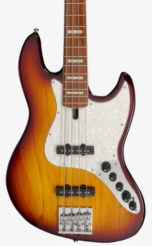 Load image into gallery viewer, Basse Électrique 4 Cordes Marcus Miller V8  Avec Housse, &quot;tobacco sunburst&quot;
