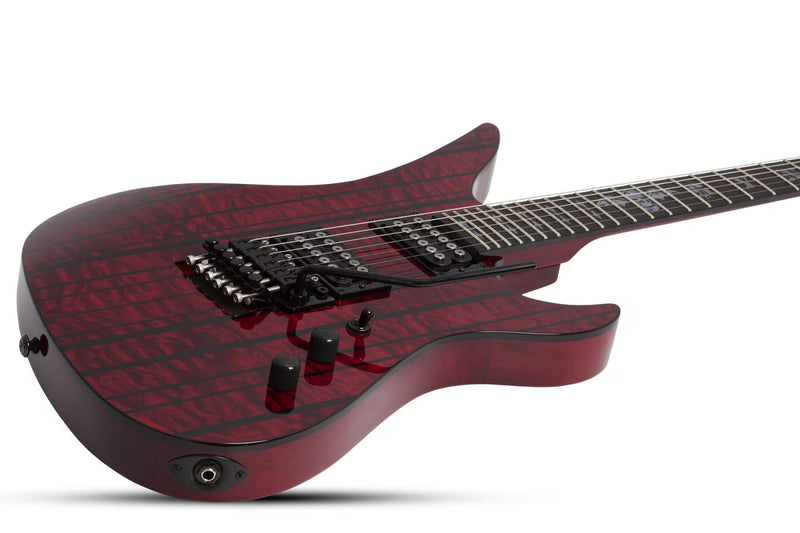 Chargez l'image dans la visionneuse de la galerie, Guitare électrique Synyster Standard Plus, rouge profond transparent (pas d’étui)
