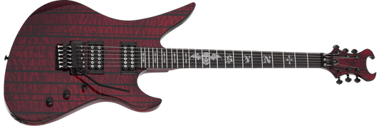 Guitare électrique Synyster Standard Plus, rouge profond transparent (pas d’étui)