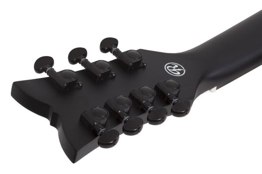 Guitare Acoustique / Électrique 7 Cordes Regulo Caro-7, Noir Satiné