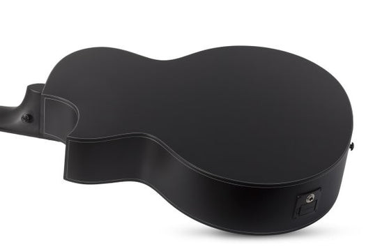 Guitare Acoustique / Électrique 7 Cordes Regulo Caro-7, Noir Satiné
