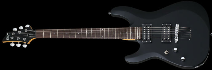 Guitare électrique C-6 Deluxe gauchère- Noir Satiné