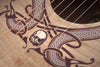 Guitare acoustique-électrique Grand Auditorium en acajou et érable flammé, dégradé cendré satiné (pas d’étui)