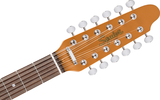 Paranormal Troy Van Leeuwen Telecaster® XII, touche en laurier, plaque de protection écaille de tortue, cuivre