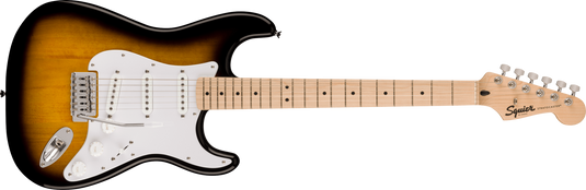 Pack Squier Sonic Stratocaster, housse, ampli Frontman 10G, courroie et accessoires