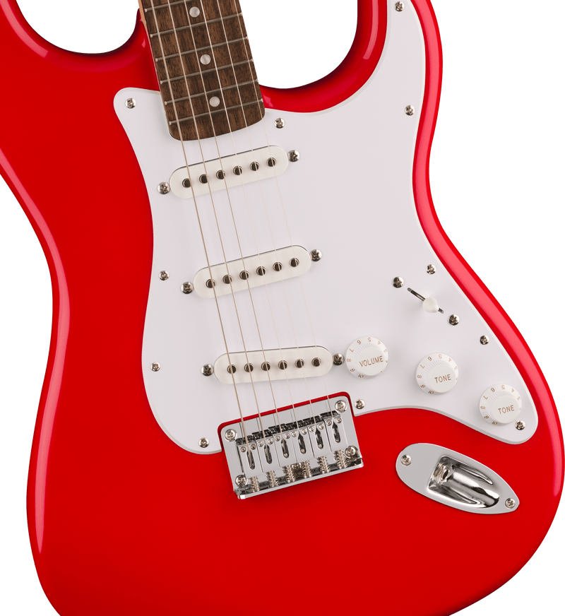Load image into gallery viewer, Guitare électrique, SQUIER SONIC® STRATOCASTER® HT touche en laurier,plaque protectrice blanche- Rouge Torino
