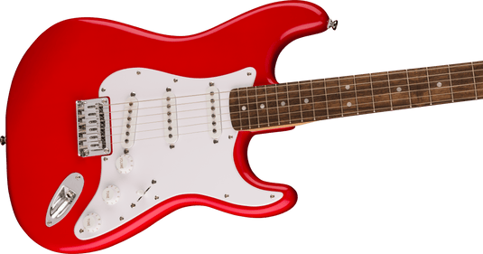 Guitare électrique, SQUIER SONIC® STRATOCASTER® HT touche en laurier,plaque protectrice blanche- Rouge Torino