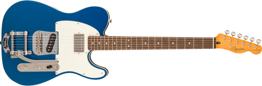 Guitare électrique, CLASSIC VIBE™ CUSTOM TELECASTER® SH BIGSBY, Pickguard Parchemin, Bleu Lake Placid (pas d’étui)