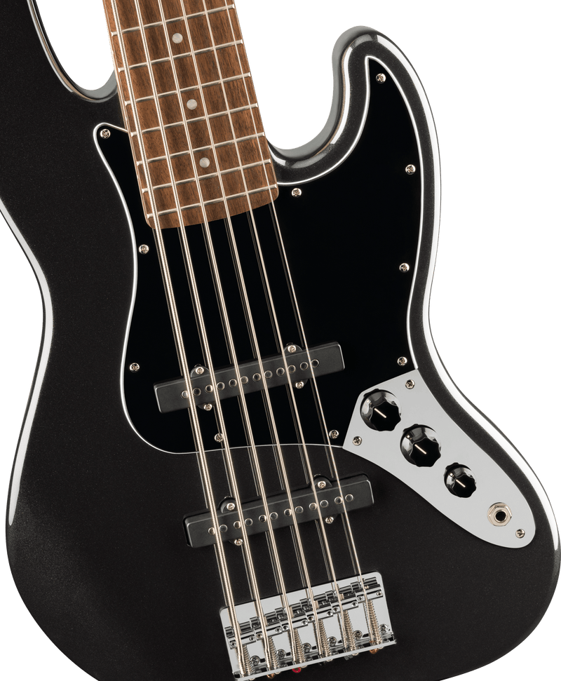 Load image into gallery viewer, Basse électrique , Affinity Series™ Jazz Bass® VI, touche en laurier, pickguard noir, noir métallisé
