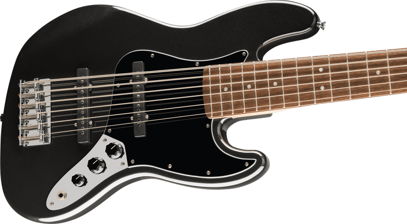 Load image into gallery viewer, Basse électrique , Affinity Series™ Jazz Bass® VI, touche en laurier, pickguard noir, noir métallisé
