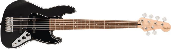 Basse électrique , Affinity Series™ Jazz Bass® VI, touche en laurier, pickguard noir, noir métallisé