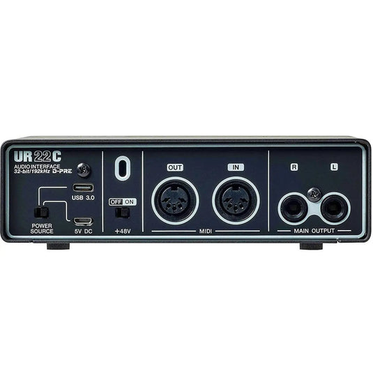 ensemble d’enregistrement incl. interface UR22, casque d’écoute, microphone, câble et logiciel Cubase