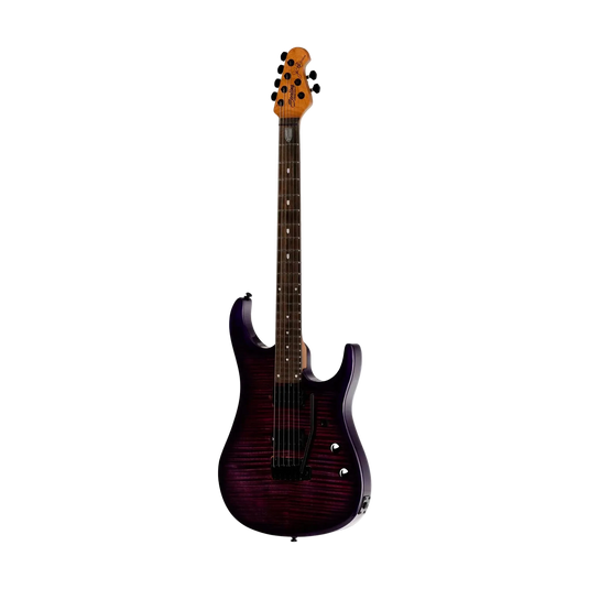 Guitare électrique John Petrucci, JP150 Table en érable ondé, touche en ébène, micros DiMarzio-Couleur “Purple Nebula” avec étui souple