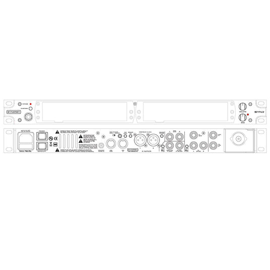 Préamplificateur à tubes à double module SYN-2