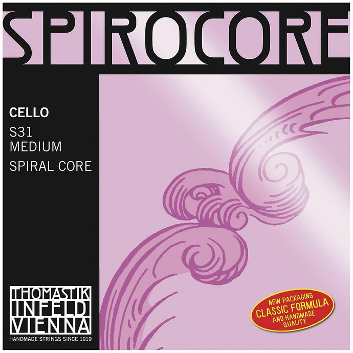 Cordes de violoncelle Spirocore-4/4 (NO. S25, S27, S28, S29)