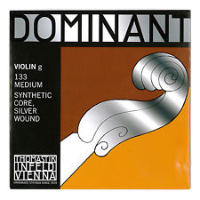 Corde de SOL pour violon 4/4-Dominant - Argent