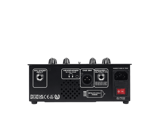 Amplificateur de puissance à lampes, 200 watts sous 4 Ω, 100 watts sous 8 Ω, 50 watts sous 16 Ω