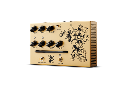 LE PRÉAMPLI À lampes SHERIFF (V4PEDALS)