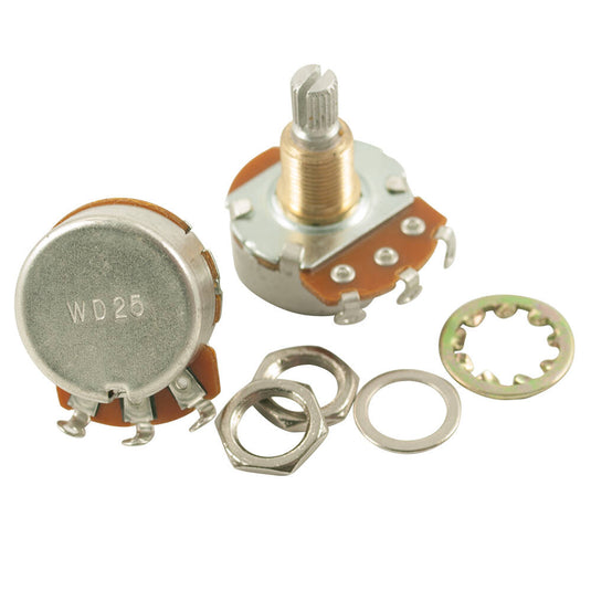 Potentiomètre Alpha 25 kΩ à axe plein