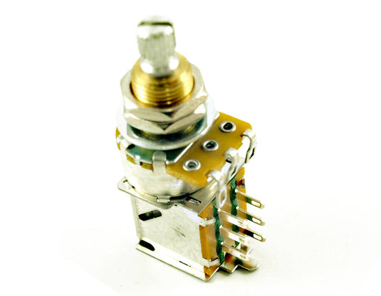 Potentiomètre Alpha avec interrupteur DPDT push-pull 500 kΩ