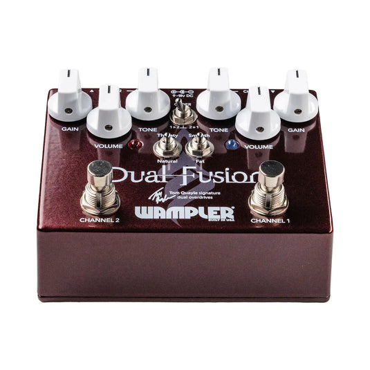 Pédale d'overdrive double Tom Quayle "Dual Fusion"