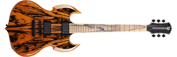 Chargez l'image dans la visionneuse de la galerie, Guitare électrique Wylde Audio Barbarian Pale Moon Ebony
